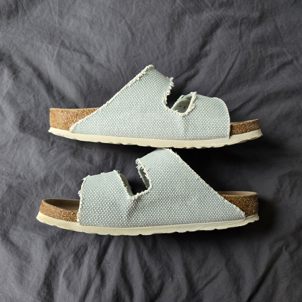 Birkenstock Arizona Vegan Light Blue - Picture 3 of 9